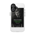 Chess Quote Phone Case — Anatoly Karpov 'Chess is not about winning, it's about improving'